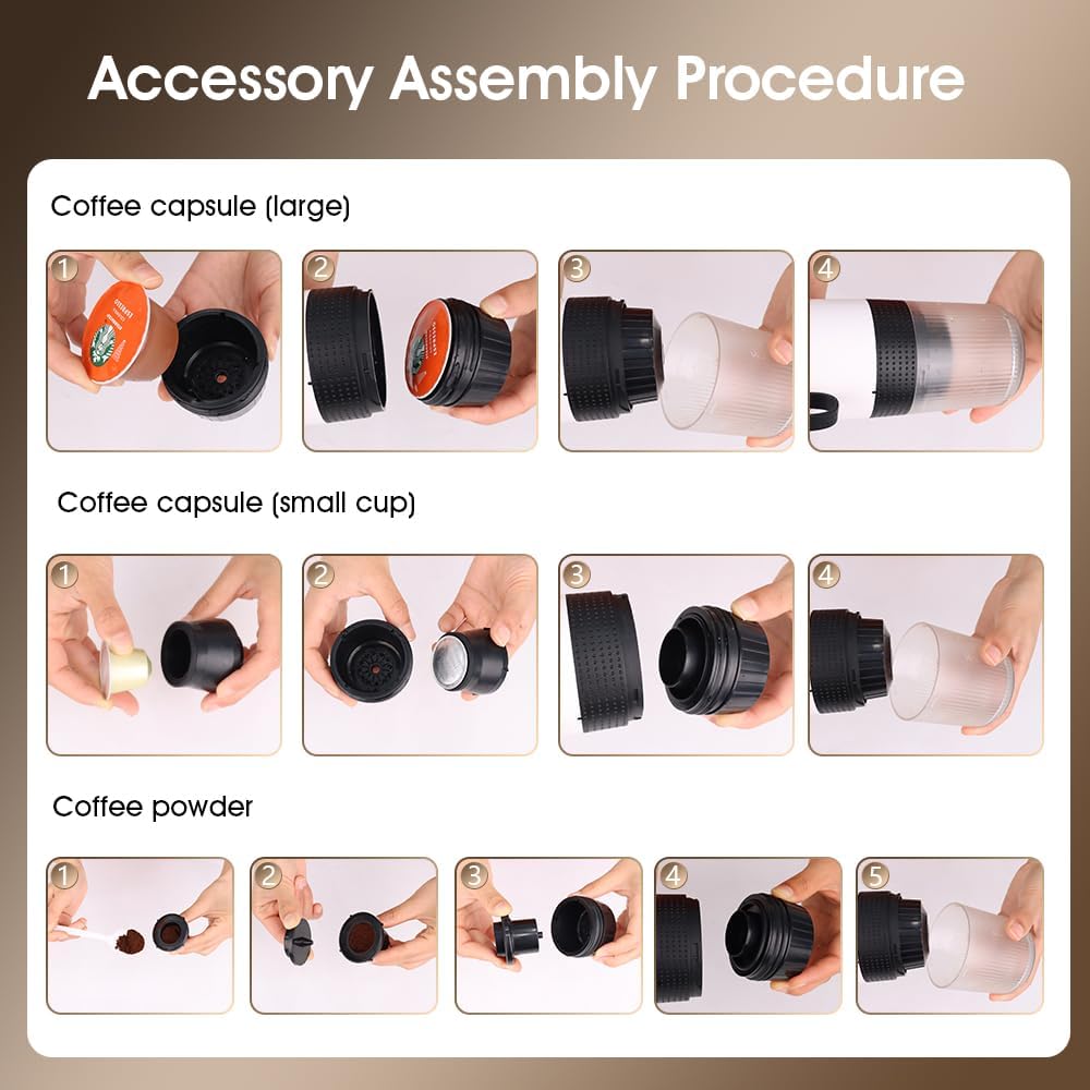 Cafetière expresso portable