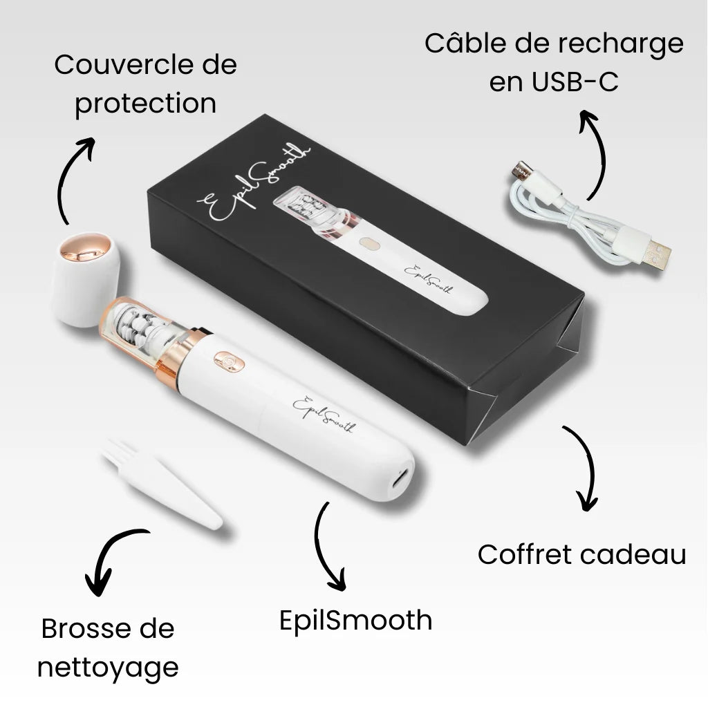 EpilSmooth⎪Épilateur visage